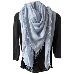 Chan Luu Cashmere Scarf Light Blue
